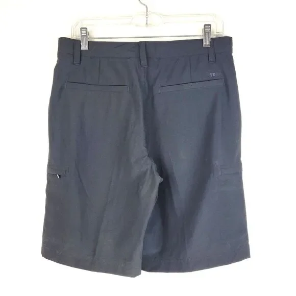IZOD Golf Swing Flex Black Cargo Men's Shorts Size 30 sporty outdoor gorpcore - Picture 2 of 9